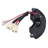 Generator Automatic Voltage Regulator 3 Phase 8 Wire ABS Shell 400V 220UF Capacitor AVR Voltage Regu