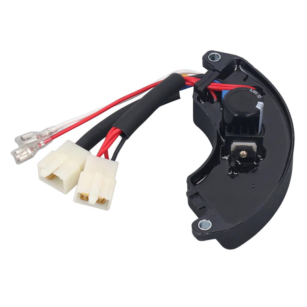 Generator Automatic Voltage Regulator 3 Phase 8 Wire ABS Shell 400V 220UF Capacitor AVR Voltage Regu