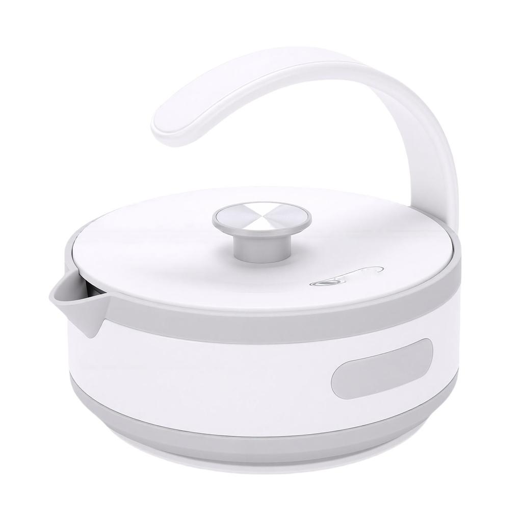 600W Foldable Electric Kettle Portable Travel Mini Kettle with 304 Stainless Steel Heating Plate