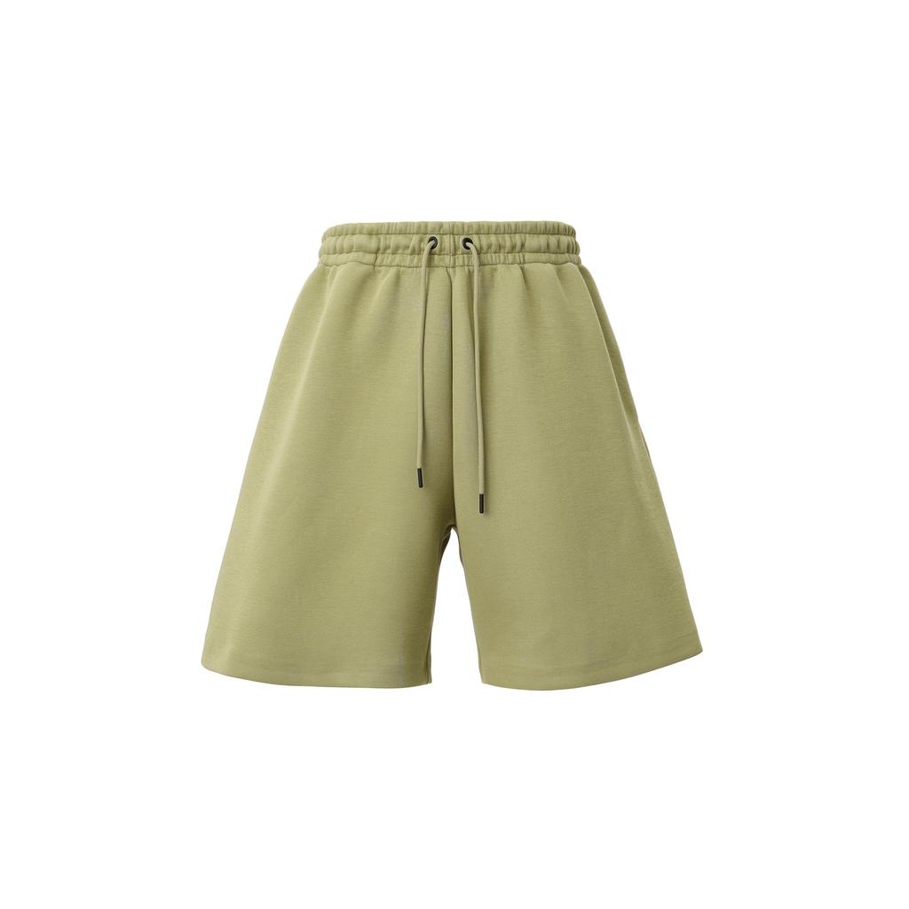 Nike Tech Fleece Comfortable Sports Shorts Men Shorts Olive-Green FZ7575-276