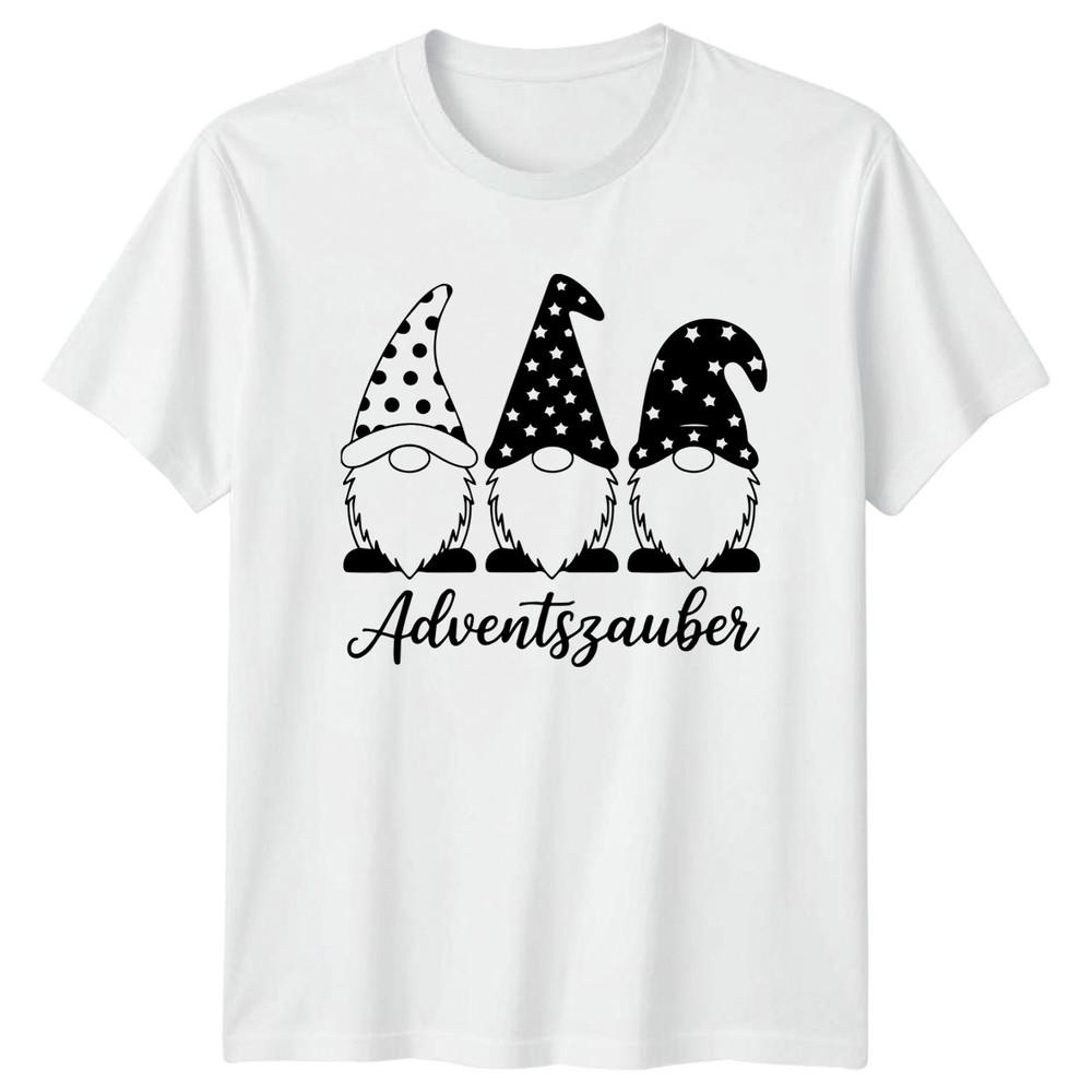 Adventszauber Gnomes Christmas Advent Unisexs TShirt Unisexs Graphic Tee S