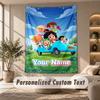Cleo & Cuquín Tapestry, Personalized Custom Text, Wall Hanging Tapestry For Living Room Home Wall Decor
