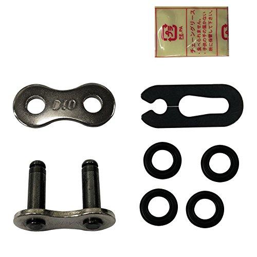 

Мотоциклетная цепь D.I.D Легкий пресс-фитинг Зажимное звено 525VX-FJ S&S (Серебряный) X-Ring для двухколесного мотоцикла