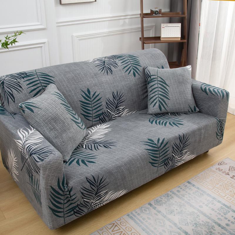 Elastischer Sofabezug für Wohnzimmer, rutschfest, Stretch-Couchbezug, Couchbezug, Sofabezug, Blumenmuster, universeller Spandex-Bezug