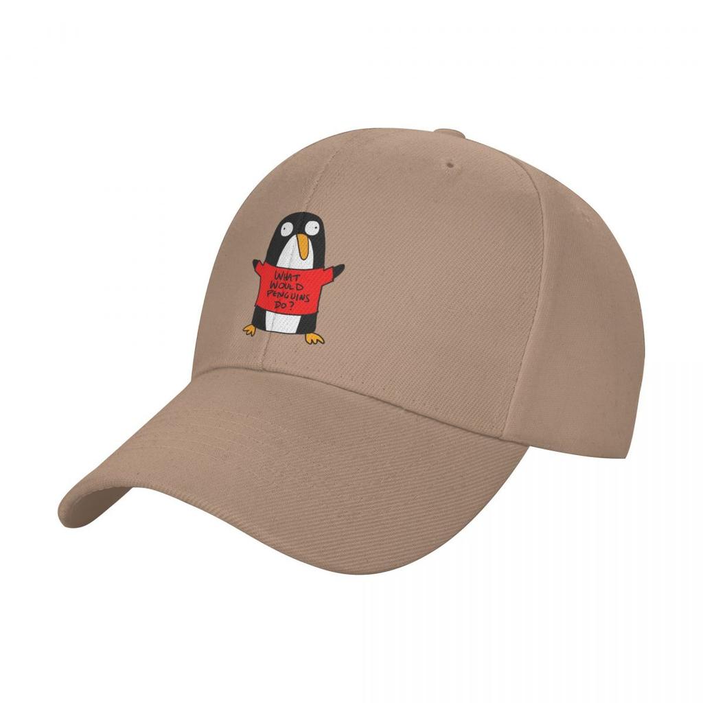What Would Penguins Do? Baseball Cap Sun Hat For Children Trucker Cap For Men Women's