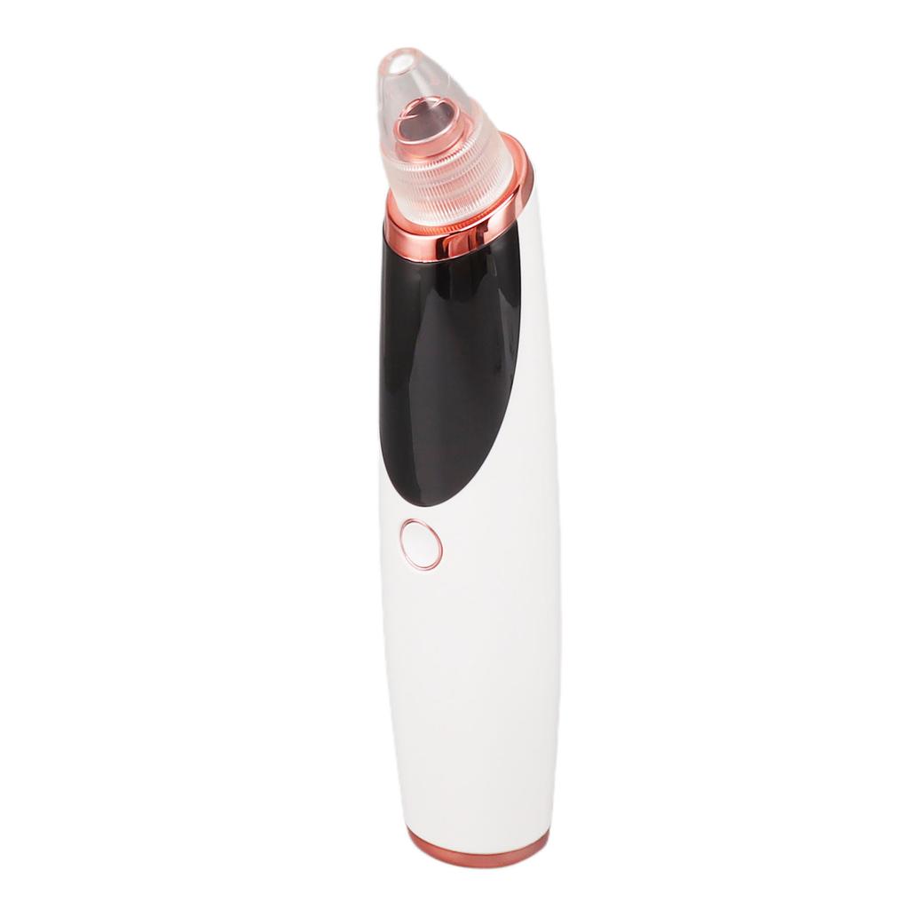 Vacuum Pore Cleaner Deep Cleansing 3 Gears Rechargeable Facial Blackhead Remover Machine with 5 Heads