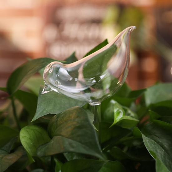 Glob de Sticlă cu Auto-Udare Pasăre Drăguță Fluture Globuri de Udare Automată Insert pentru Ghiveci Dispozitiv de Udare a Plantelor pentru Plante de Interior Udare în Vacanță