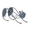 Tomfeel Iron Wine Holder Lying Cat Wine Rack Metal Winebottle Holder Freestanding Wine Rack Home