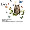 Natural Forest Theme Wall Decor Owl Butterfly Sticker, Animal Illustration Decorative Decals, Pastoral Style Mural Waterproof Removable Stickers, for