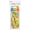 Skater Children's Lunch Box Trio Set Chopsticks Spoon Fork Kids Cutlery Antibacterial Treatment Easy To Open Sliding Type Made In Japan Gigantosaurus