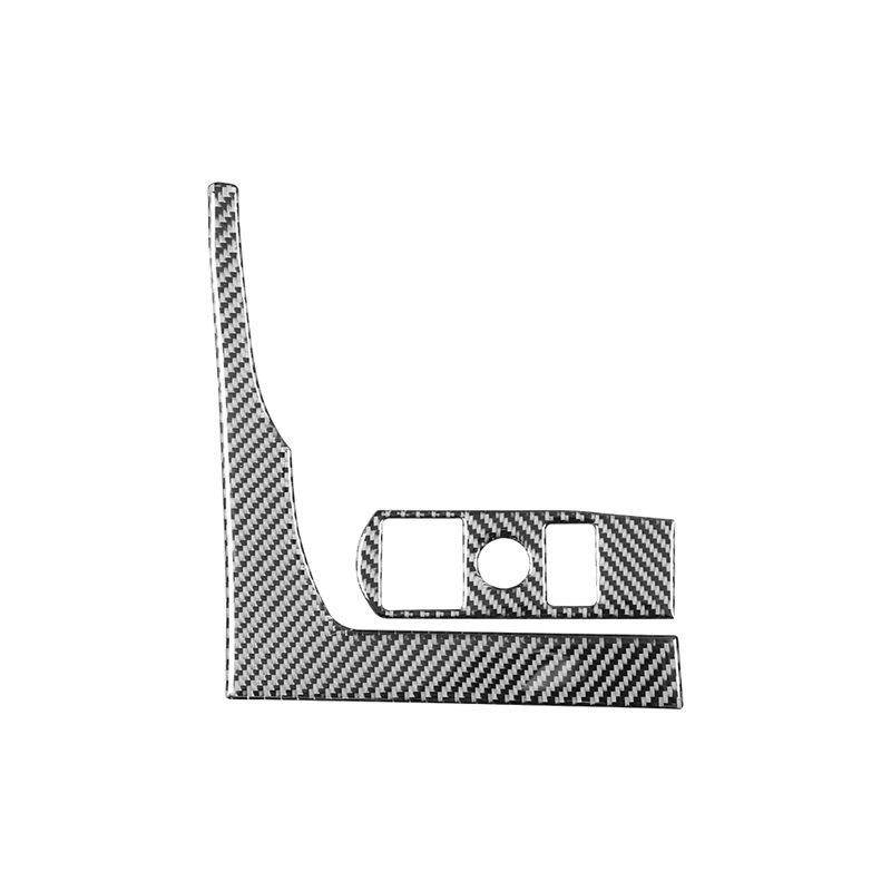 Carbon Fiber Rearview Mirror Switch Sticker for 01-03 Toyota RAV4 Interior