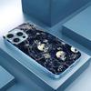 Trendy Skull & Botanical mobile phones Glass phone case for iphone 17 pro max cover for iPhone 17 16 15 14 13 12 11pm Pro Plus