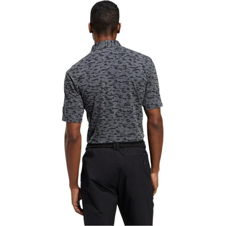 Adidas Polo Shirts Men's Gray Polo Collar Moderate Other HF9039