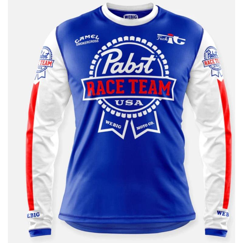 MTB-Trikot Herren Moto Enduro BMX Moto MTB Motocross-Trikot Maillot Hombre DH MX Fahrrad Downhill-Trikot