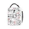 Frieren Manga Insulated Lunch Bags Portable Magician Reusable Thermal Bag Tote Lunch Box Beach  Travel Men Women