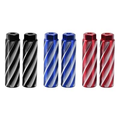 2 Pezzi Supporto Posteriore per Bicicletta in Alluminio ad Alta Resistenza Resistente alla Corrosione Pedali Posteriori per Biciclette Multiple