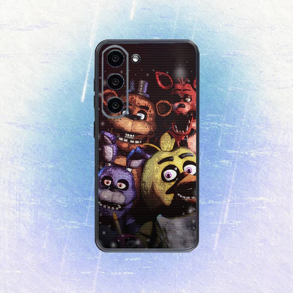 

Чехол для телефона F-Five Nights At -F-Freddys Fnaf для Samsung Galaxy A73, A72, A71, A70, A53, A52, A51, Другие Мягкий Черный Чехол Samsung a21s