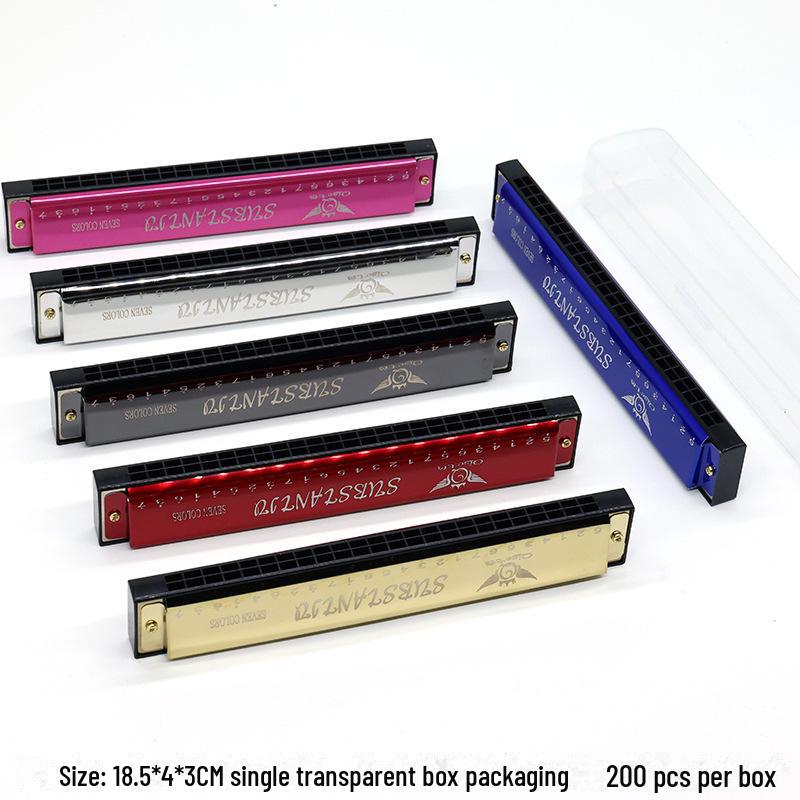 Hochwertige Mundharmonika aus Holzlegierung – das perfekte musikalische Geschenk für Kindergarten- und Grundschüler