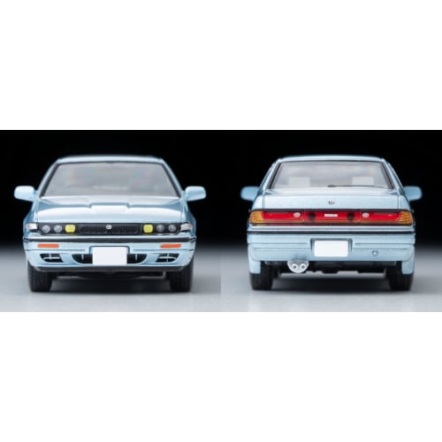 TOMYTEC Tomica Limited Vintage Neo 1/64 Scale LV-N335a Nissan Cefiro Sport Cruising, Bluish Silver, 1988 Model, Finished Model, 332824