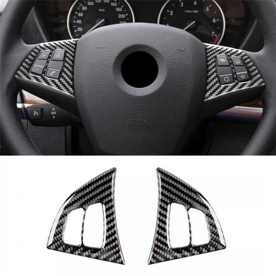 Carbon Fiber Interior Cover Trim Fit For Bmw X5 E70 X6 E71 2008-13