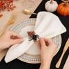Halloween Napkin Ring Pumpkin Eyeball Spider Skull Napkin Holder for Dinner Table