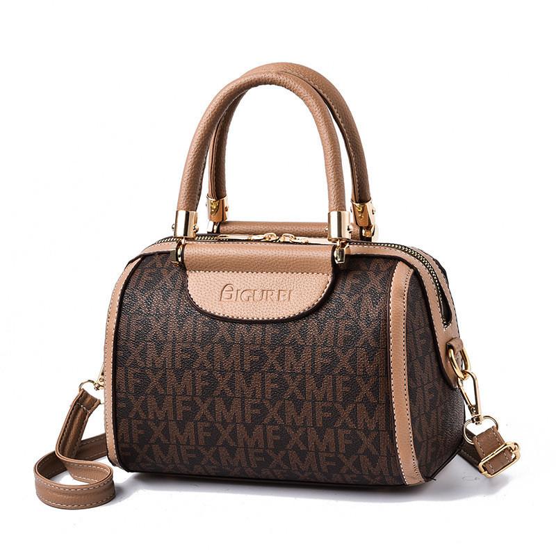 Elegant Ladies Handbag 2023 Summer Collection Boston Bag Vintage Style