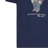 Polo Ralph Lauren Animal Print Pullover Crew Neck Short Sleeve T-Shirt Men T-shirts Navy-Blue 710854497-026