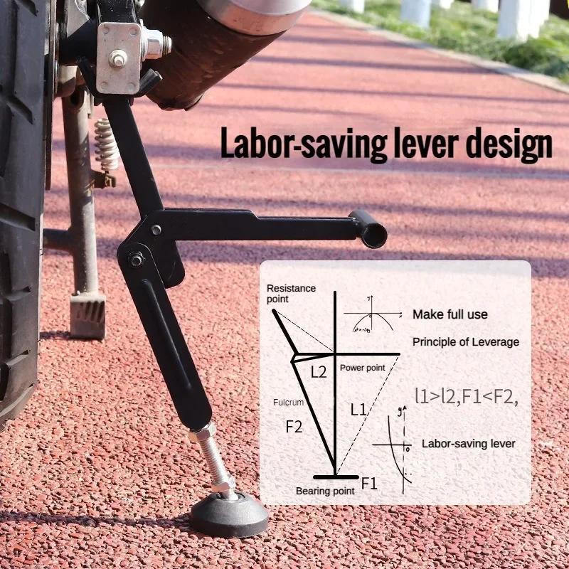 Motorcycle Stand Labor Saving Foldable Wheel Chain Cleaning Maintenance Stand Portable Motorcycle Lift Stand Jack Replacement