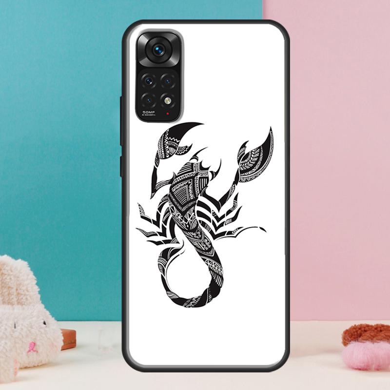 Scorpion Case For Xiaomi Redmi Note 13 12 Pro 14 11 9 10 9S 10S 11S 12S Redmi 14C 13C 10C 12C Cover