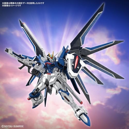 HG Mobile Suit Gundam SEED FREEDOM Rising Freedom Gundam 1/144 Scale Pre-colored Plastic Model Kit