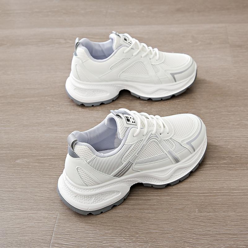 Dad shoes women's spring and autumn new popular sports shoes trendy versatile lightweight platform shoes