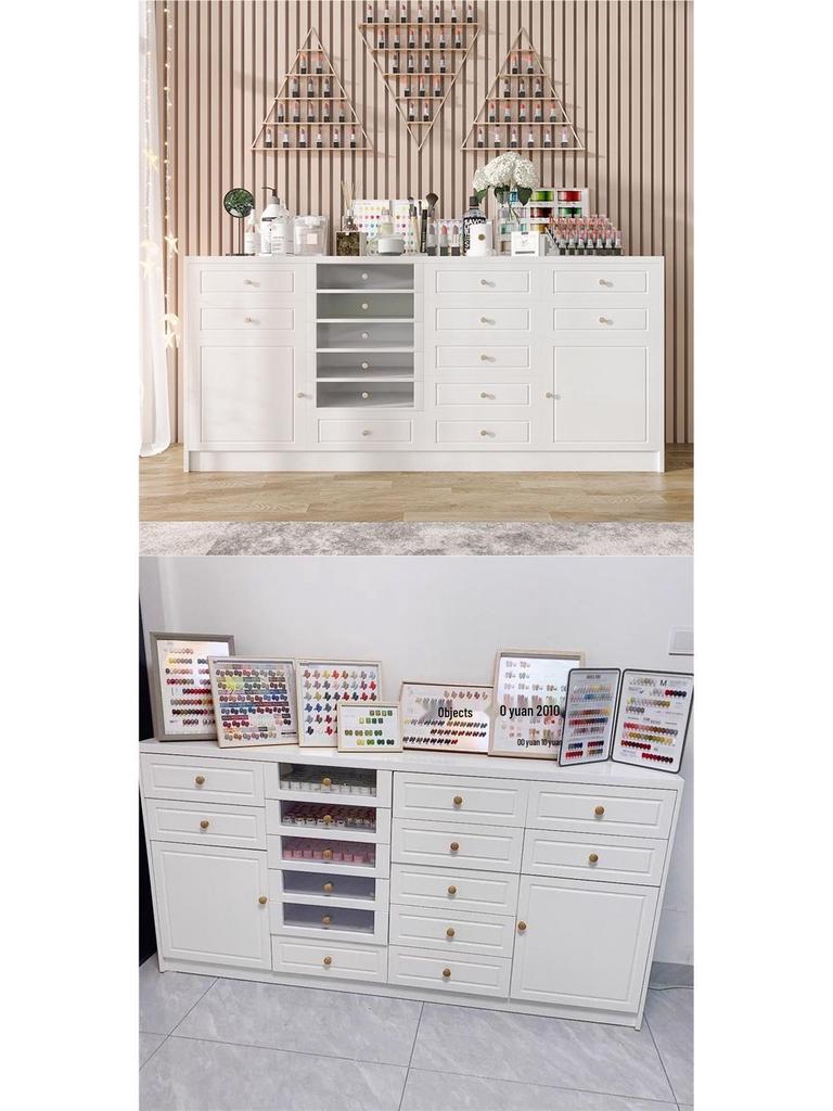 Nail Salon Display & Storage Cabinet