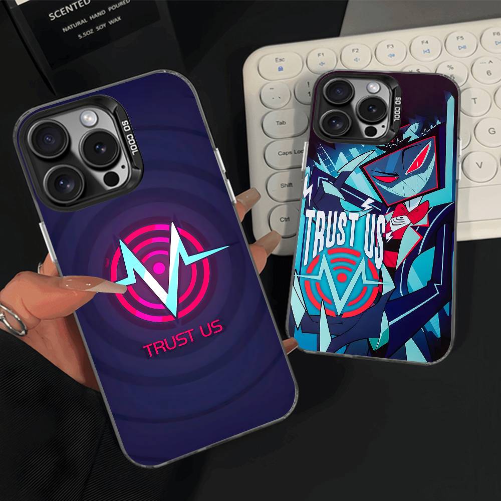 Vox Trust me Phone Case For iPhone 14,16,12,15,13,17,11,E,Pro,Max,Plus,Air,Mini Black Soft Cover