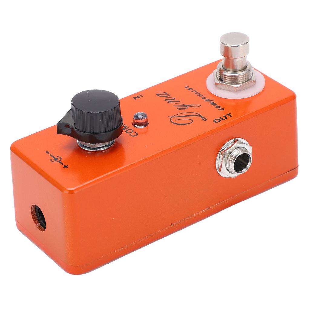 Guitar Effect Pedal Compressor MXR True Bypass Portable Adjustable Instrument Accessory