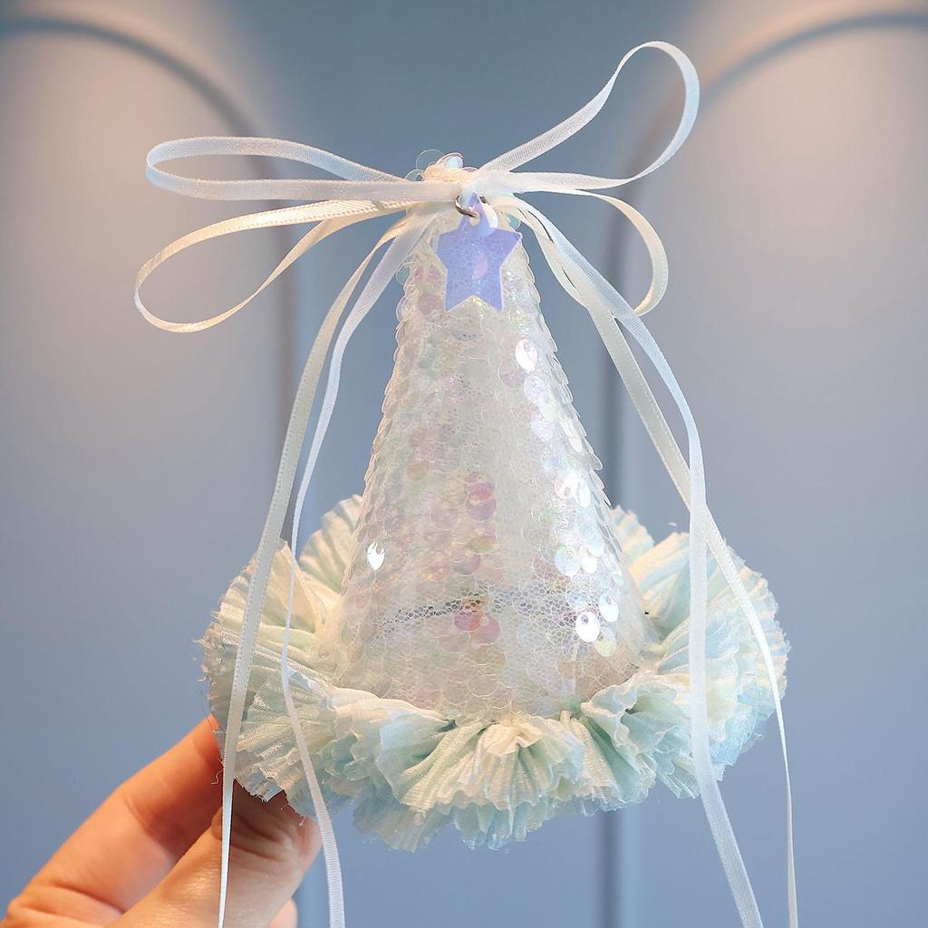 Fermacapelli Dolce Principessa per Compleanno per Bambine Piccole – Accessorio Cappellino Tridimensionale per Bambine