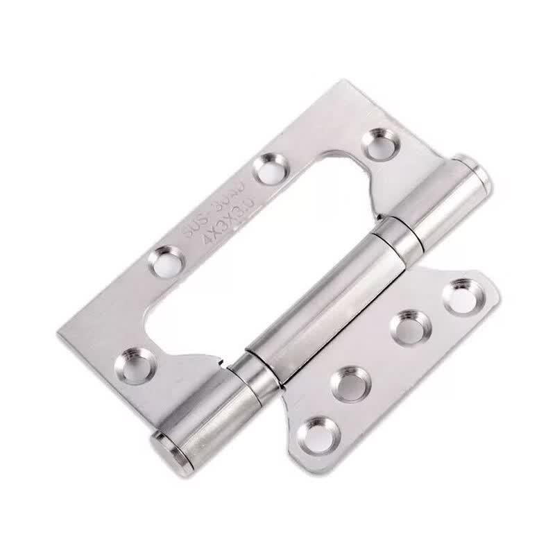 Zhishi Thickened Stainless Steel Silent Bearing Offset Hinges