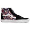 Vans Sk8 Floral Graffiti High Top Skate Shoes Unisex Sneakers Black Brown VN0A4BV61JA