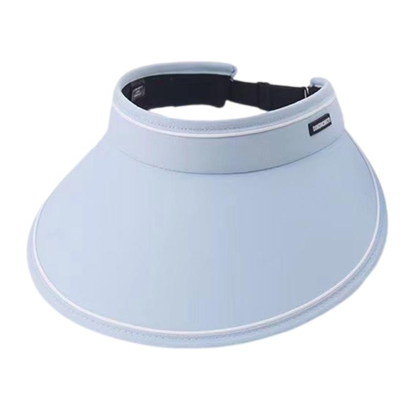 Outdoor Sun Protective Hat for Women Breathable Hollow Top Design Wide Brims Hat for Various Activity Fishing Cycling