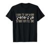 I Have To Say Weird Stuff Or I'll Die Weird, Introvert Humor T-Shirt
