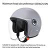 Motorcycle Helmets Half Face Moped Helmet Breathable Protective Gear With Visor For Scooter Riding Sportbike Commuting Outdoor