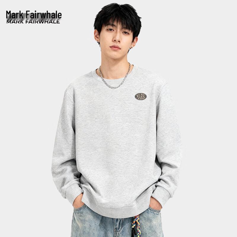 Mark Fairwhale Men's Loose Fit Crewneck Sweatshirt