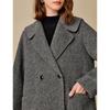 Inman Women's Alpaca Silk Blend Double-Faced Wool Coat