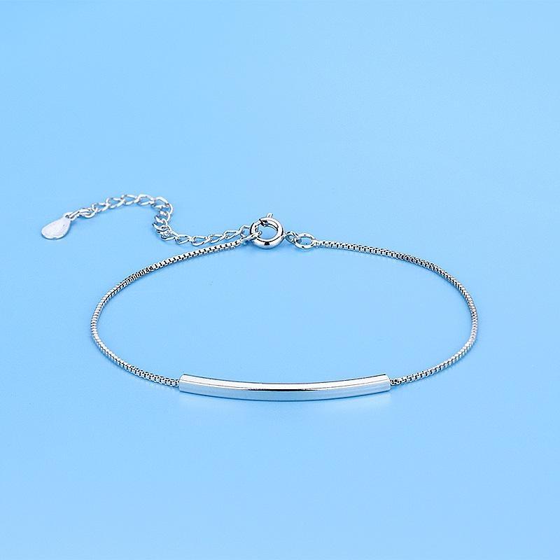 Lindon Zircon Bracelet Jewelry Geometric Bead Chain Link Bracelets Fashion Fine Wedding Gift for Girlfriend Women