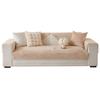 Winter Lightweight Luxury Cat Like Sofa Cushion Nordic Style High-end Anti Slip Plush Cushion Sofa Cover Solid Cushion Cover