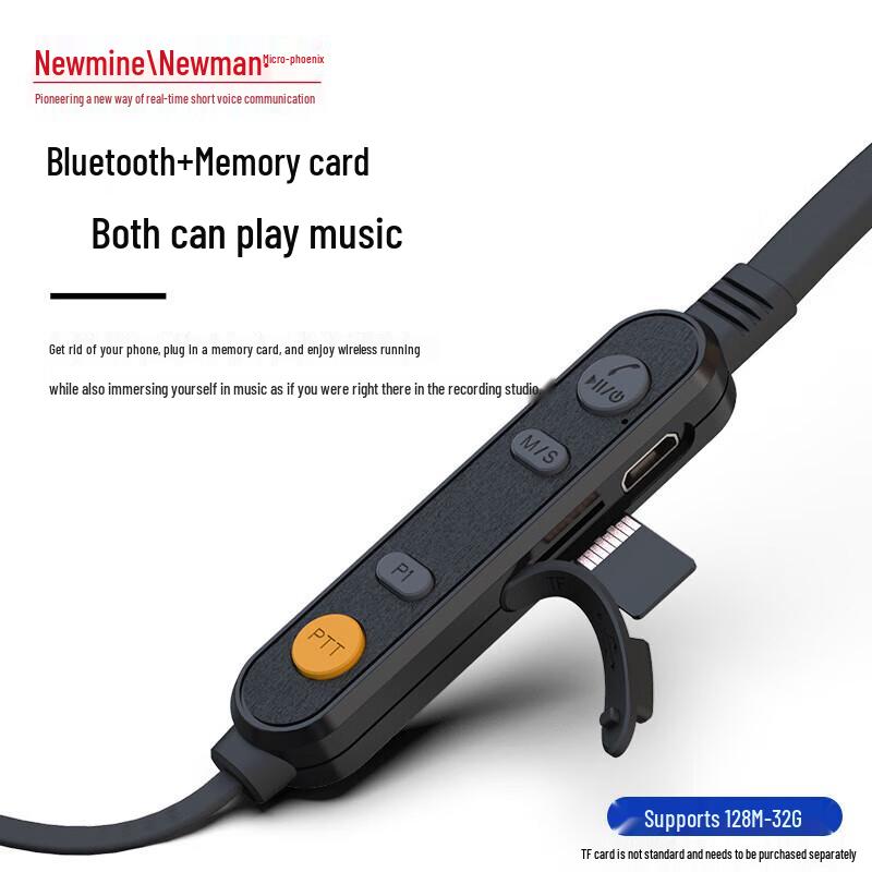 Newmine V28 Neckband Bluetooth Translation Sports Headset