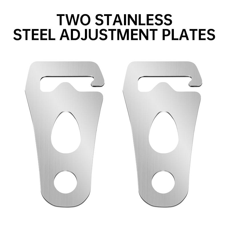 304 Stainless Steel Wind Buckle,tent Adjuster, Wind Buckle Camping Rope Buckle,tent Fastening Accessories Tent Quick Knot Buckle