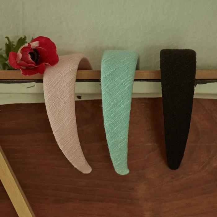 [Elizabeth Moments] Turquoise Green Tweed Headband