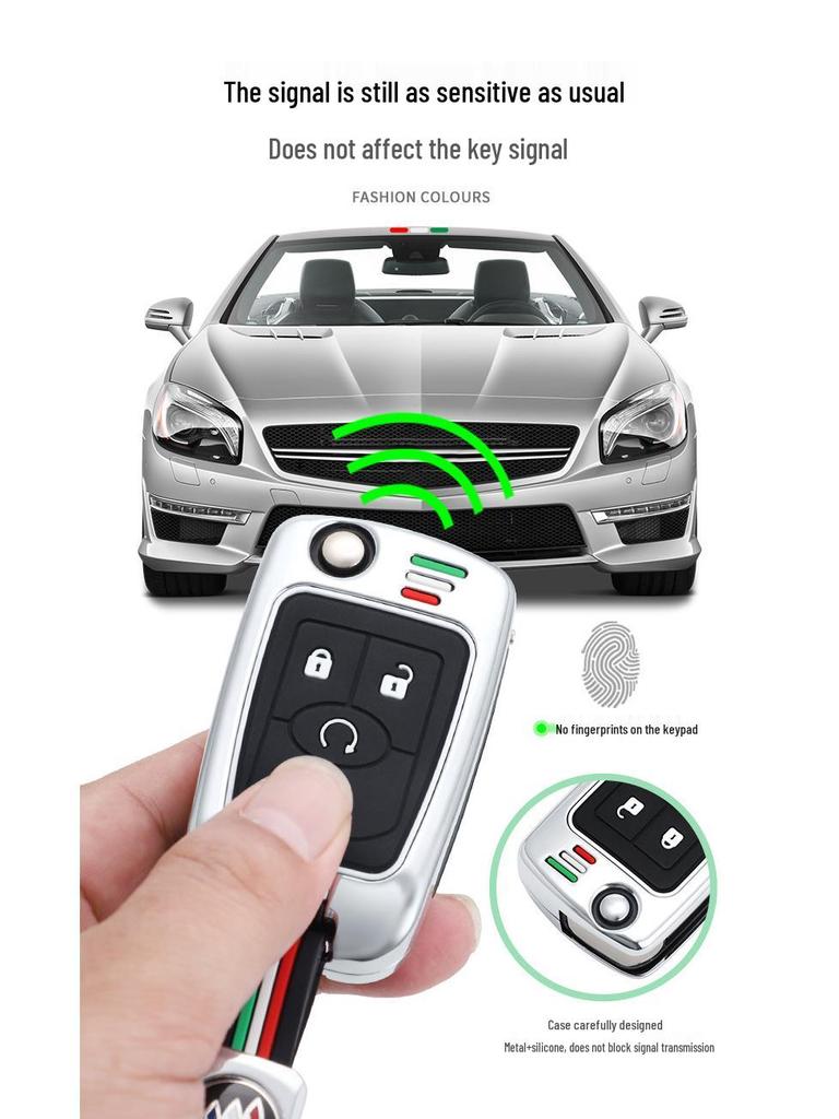Buick Old Excelle Key Case (08-13, 15 Models) for Men & Women