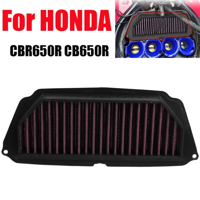 High Flow Performance Air Filter Honda CB650R CBR650R 2019-2024 Aftermarket Replacement Purple