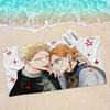 Japanses Cartoon Given Anime Beach Swimming Towel Soft Absorbent Washcloth Children's Gifts for Kids Travel Camping Gym